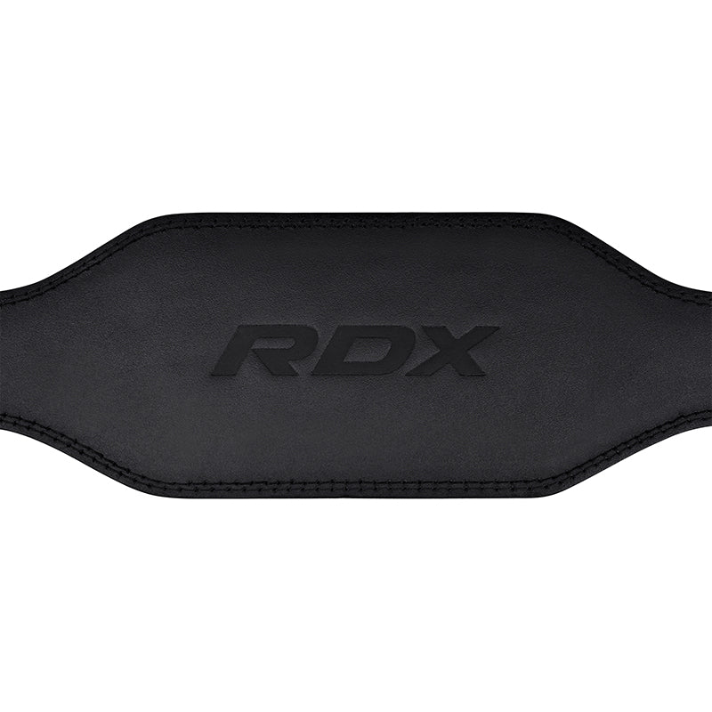 RDX 6 Inch Leather Gym Belt - Image 4