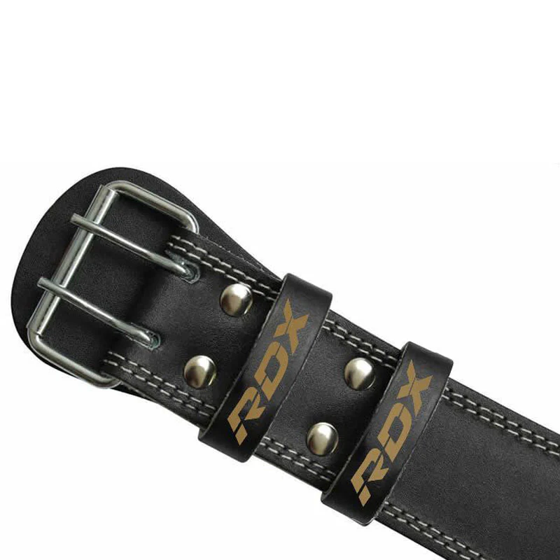 RDX 6 Inch Leather Gym Belt - Image 6