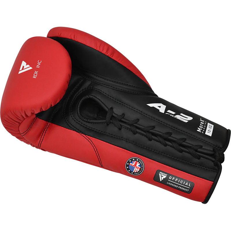 RDX APEX Competition/Fight Lace Up Boxing Gloves - Image 3