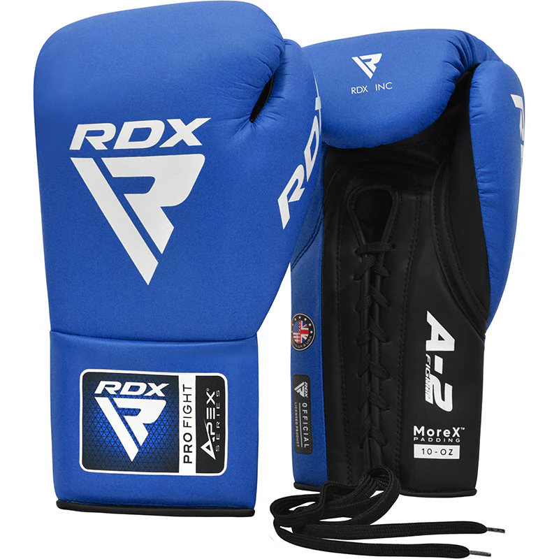 RDX APEX Competition/Fight Lace Up Boxing Gloves - Image 4