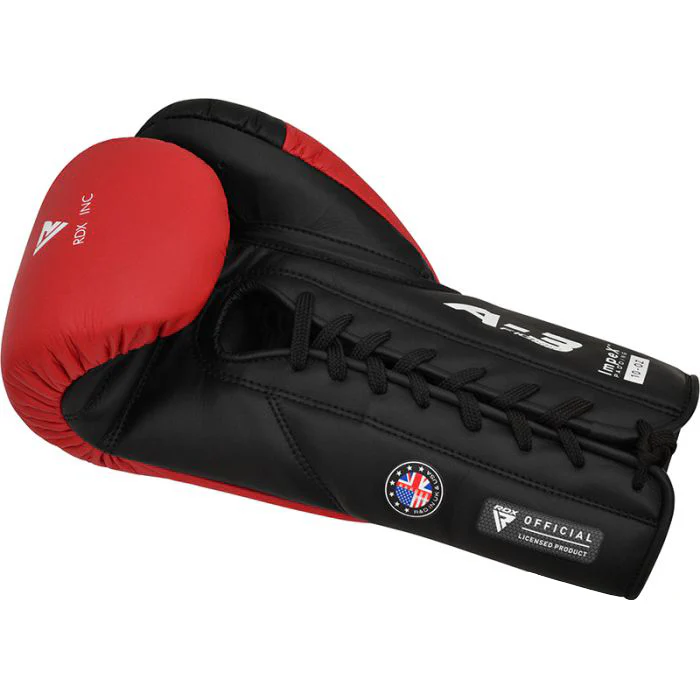 RDX PF APEX Competition/Fight Lace Up Boxing Gloves - Image 4