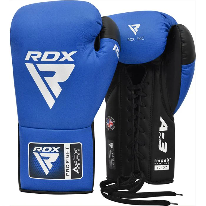 RDX PF APEX Competition/Fight Lace Up Boxing Gloves - Image 5