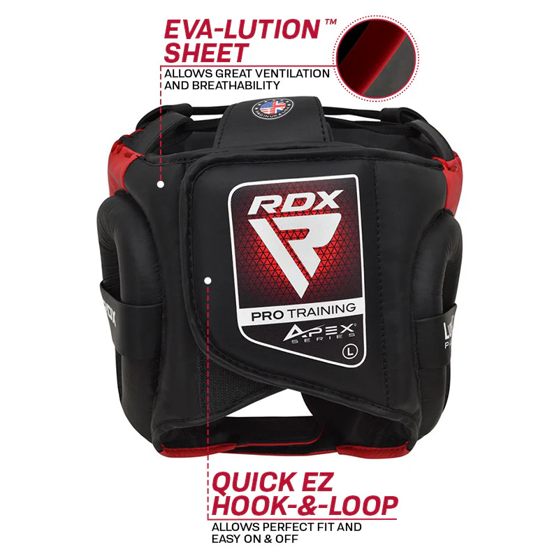 RDX APEX Boxing Head Gear With Cheek Protector - Image 4