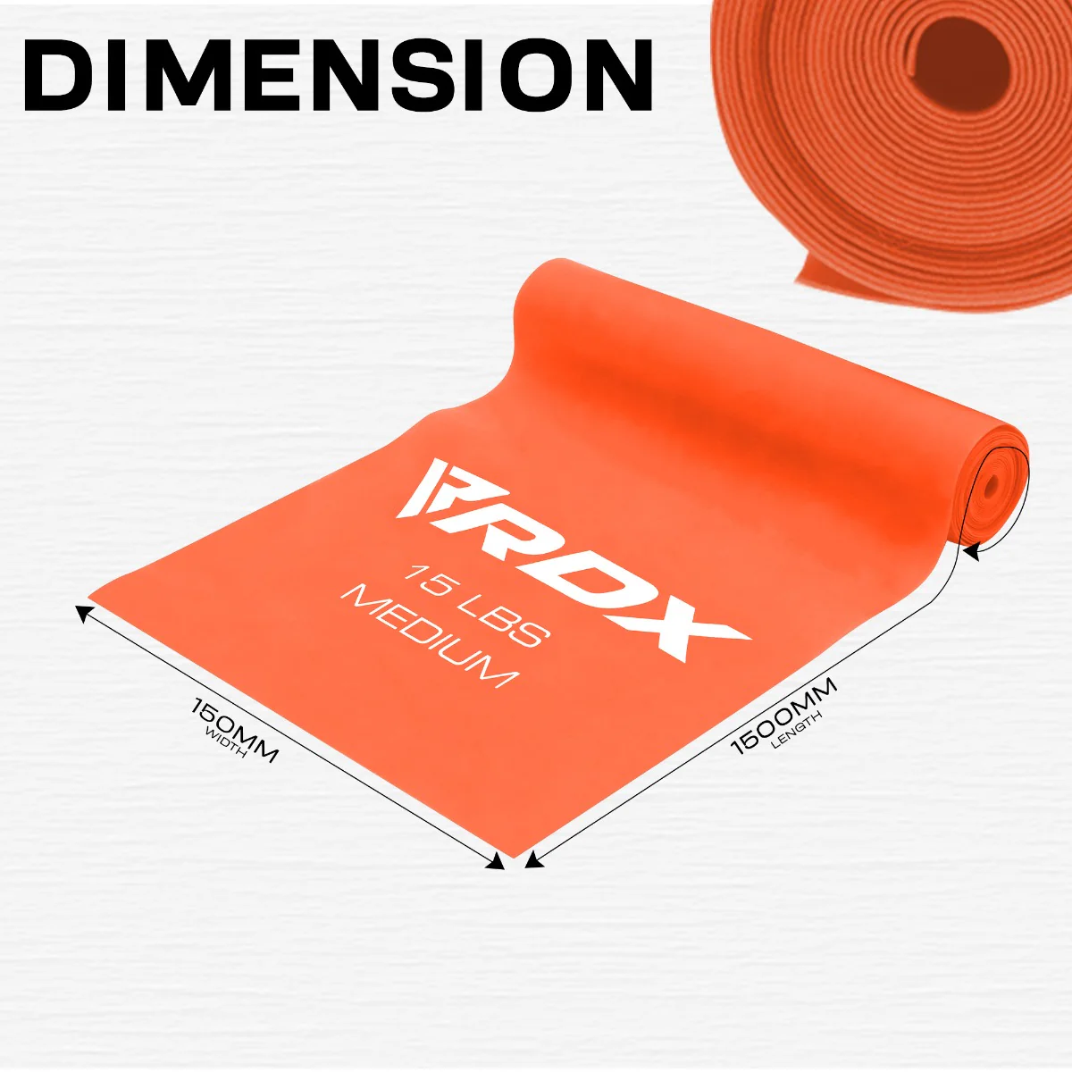 RDX B4 TPE Flat Resistance Training Bands Set - Image 6