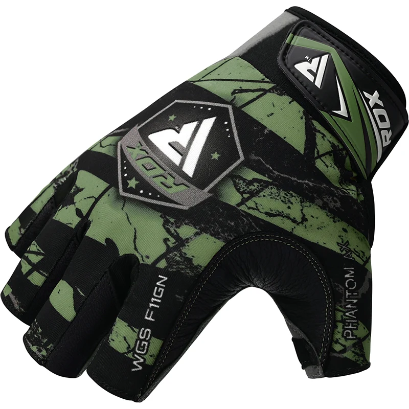 RDX F11 Camouflage Gym Workout Gloves - Image 4