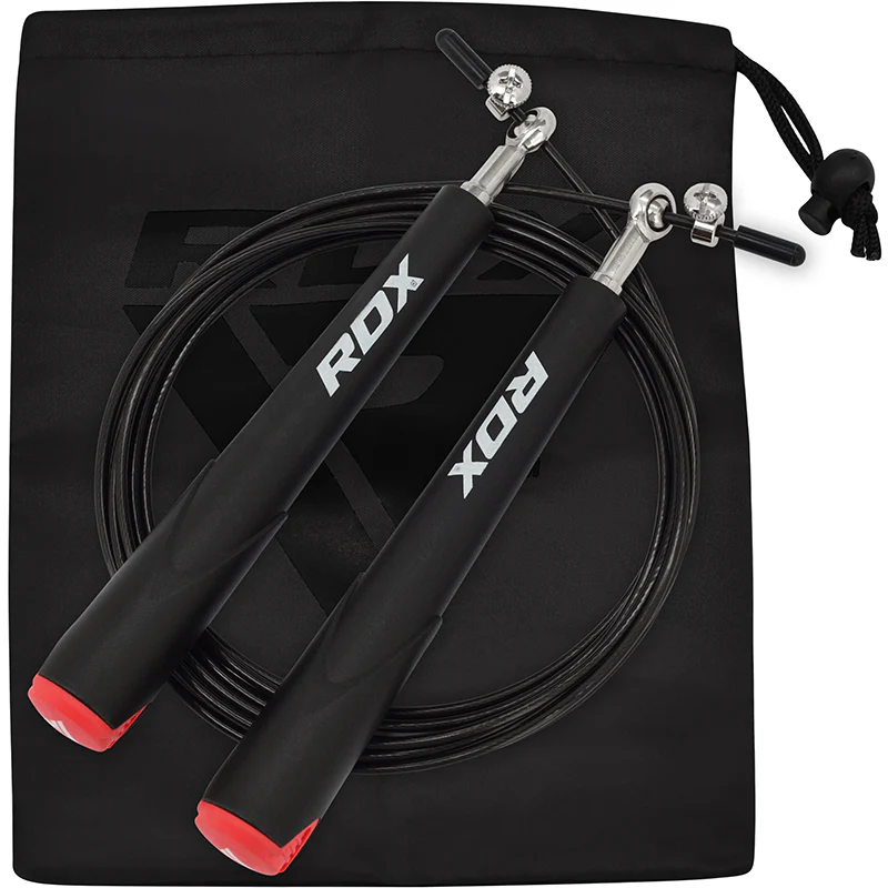 RDX C6 Black Adjustable Skipping Rope - Image 4