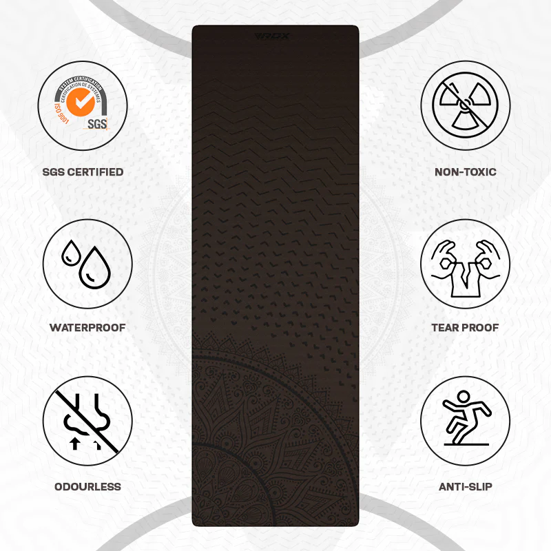 RDX D1 6mm TPE Yoga Mat - Image 3