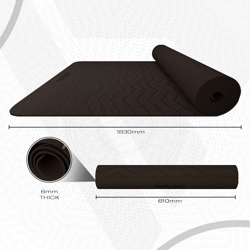 RDX D1 6mm TPE Yoga Mat - Image 8