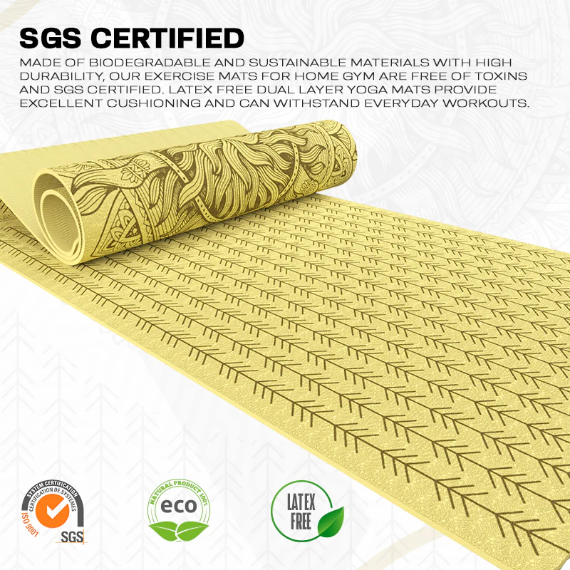 RDX D10 6mm TPE Yoga Mat - Image 5