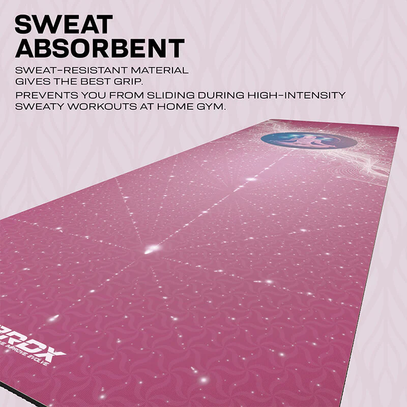 RDX D4 6mm PU Rubber Yoga Mat - Image 7