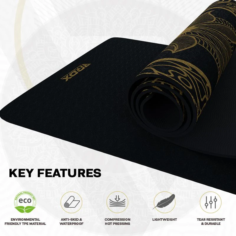 RDX D6 6mm TPE Yoga Mat - Image 8