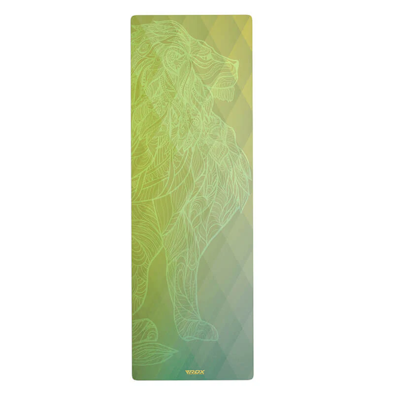 RDX D7 6mm PU Rubber Yoga Mat - Image 10
