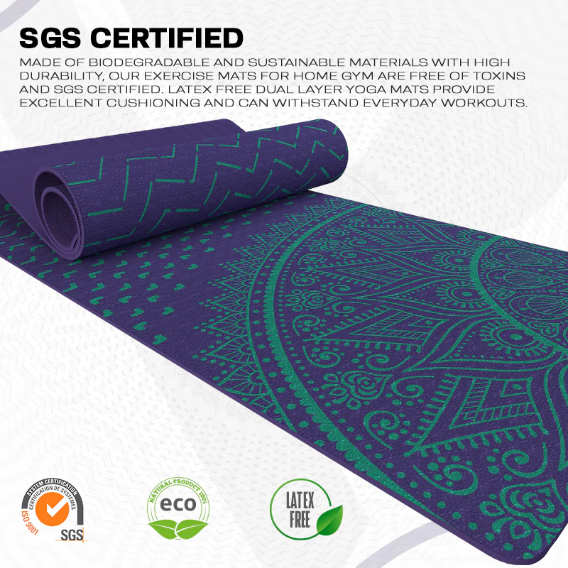 RDX D8 6mm TPE Yoga Mat - Image 5
