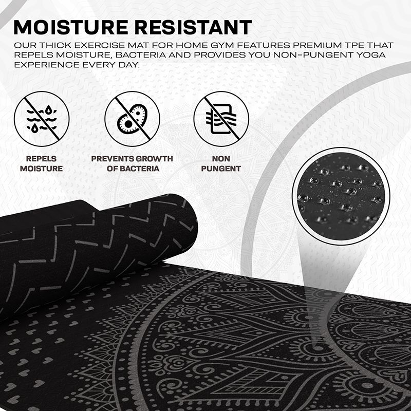 RDX D9 6mm TPE Yoga Mat - Image 10