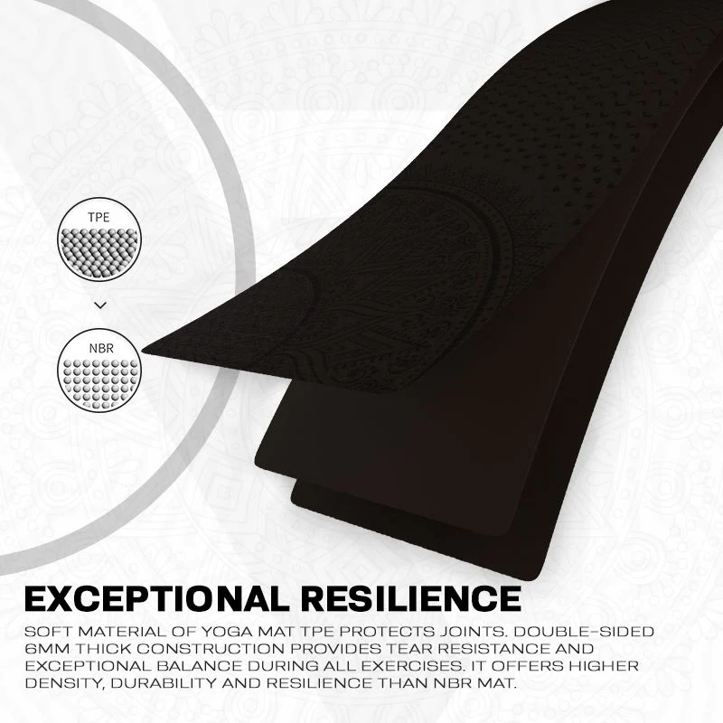 RDX D9 6mm TPE Yoga Mat - Image 7