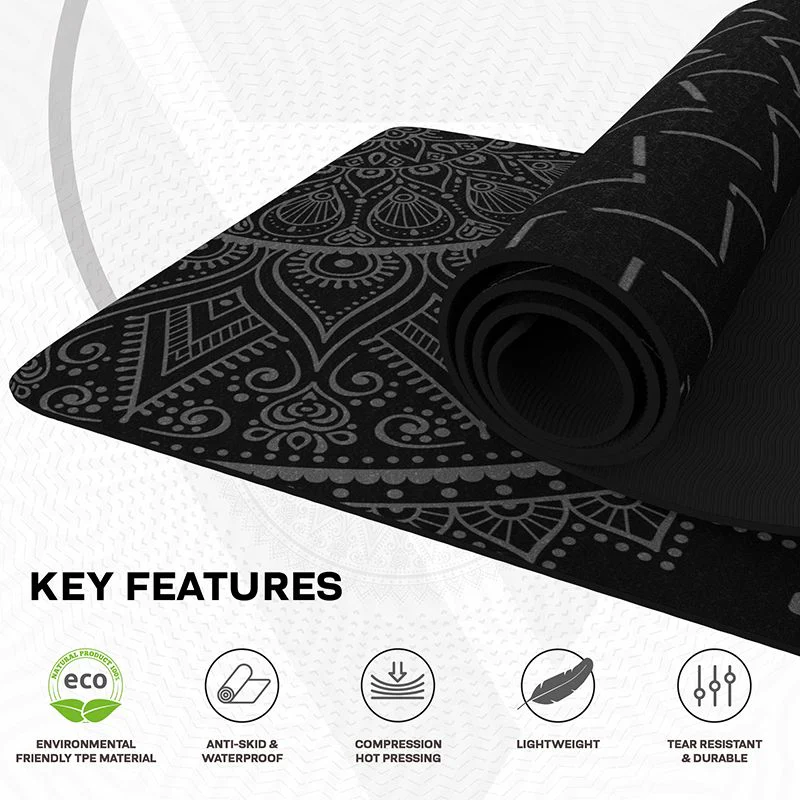 RDX D9 6mm TPE Yoga Mat - Image 8