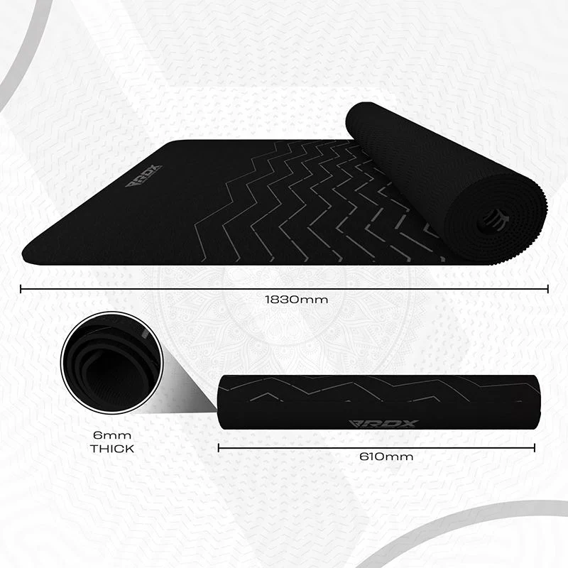 RDX D9 6mm TPE Yoga Mat - Image 9