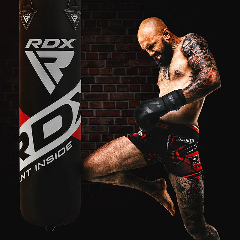 RDX F10B 4ft / 5ft 3-in-1 Training Punch Bag with Bag Mitts Set - Image 2