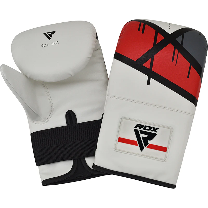 RDX F7 Bag Mitts Red & White - Image 4