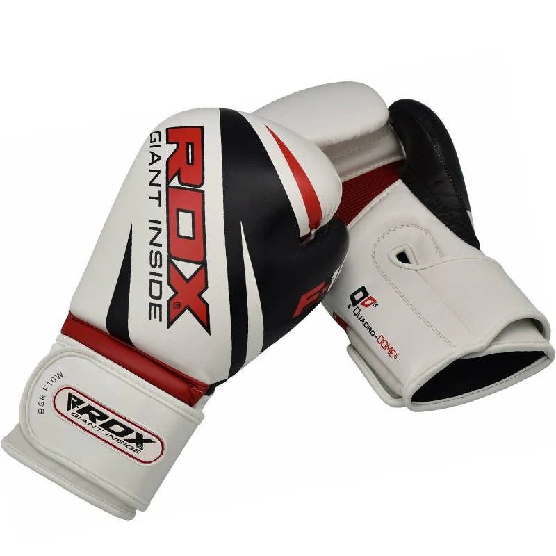 RDX F9 4ft / 5ft 3-in-1 Punch Bag & Gloves Red / Black / White Set - Image 9