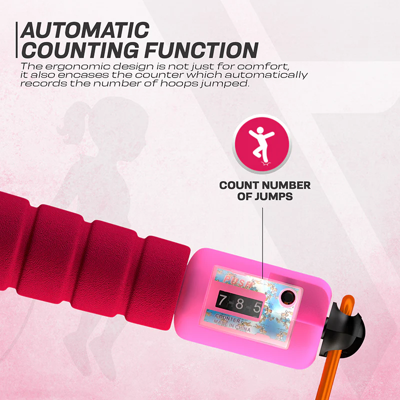 RDX FP Kids 10.3ft Adjustable Skipping Rope with Counter - Image 18