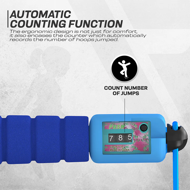 RDX FP Kids 10.3ft Adjustable Skipping Rope with Counter - Image 9