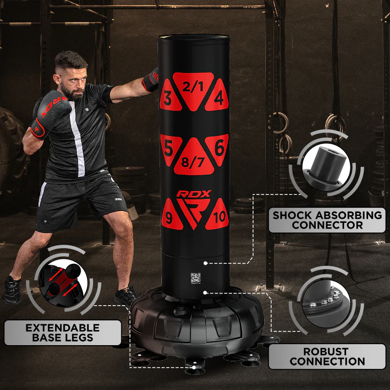 RDX Free-Standing Adult Punch Bag Target Medium Bag 5Ft - Image 8