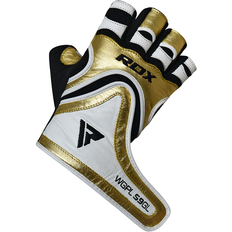 RDX S9 Glaze Leather Gym Gloves - Image 5
