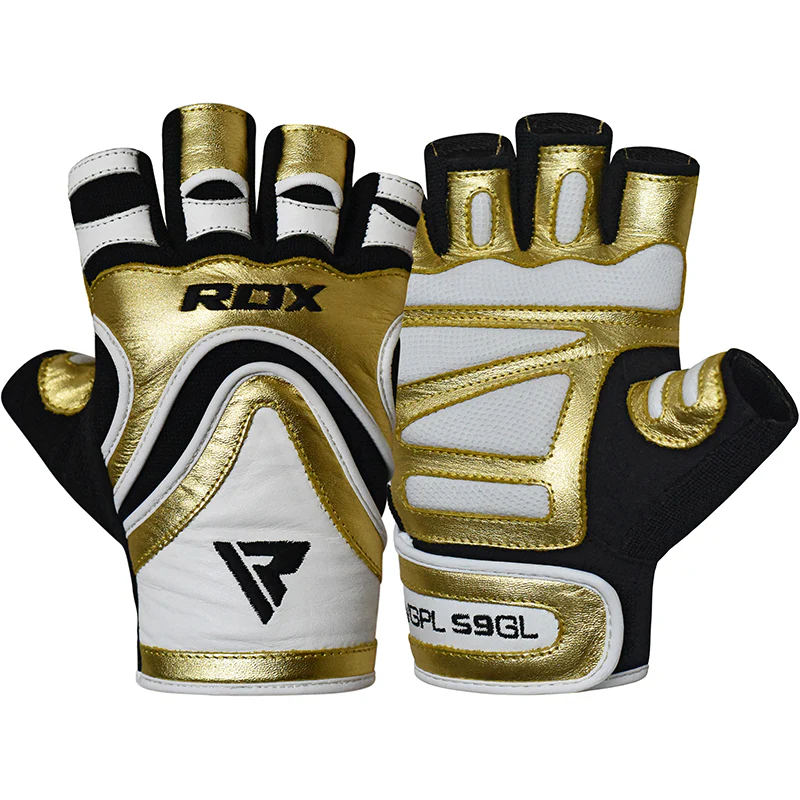 RDX S9 Glaze Leather Gym Gloves - Image 7