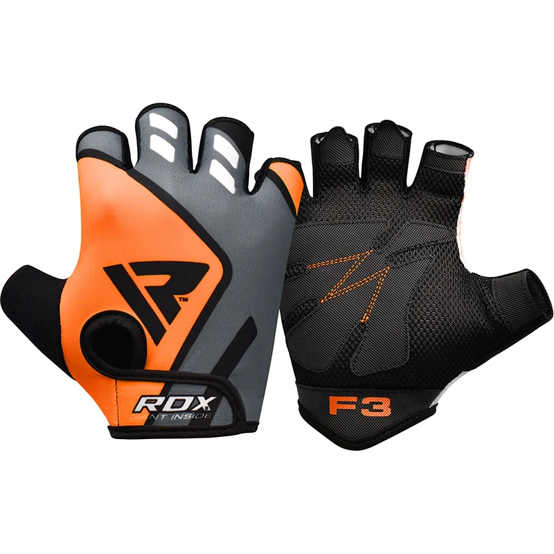 RDX F3 Fingerless Weight Lifting Gloves - Image 10