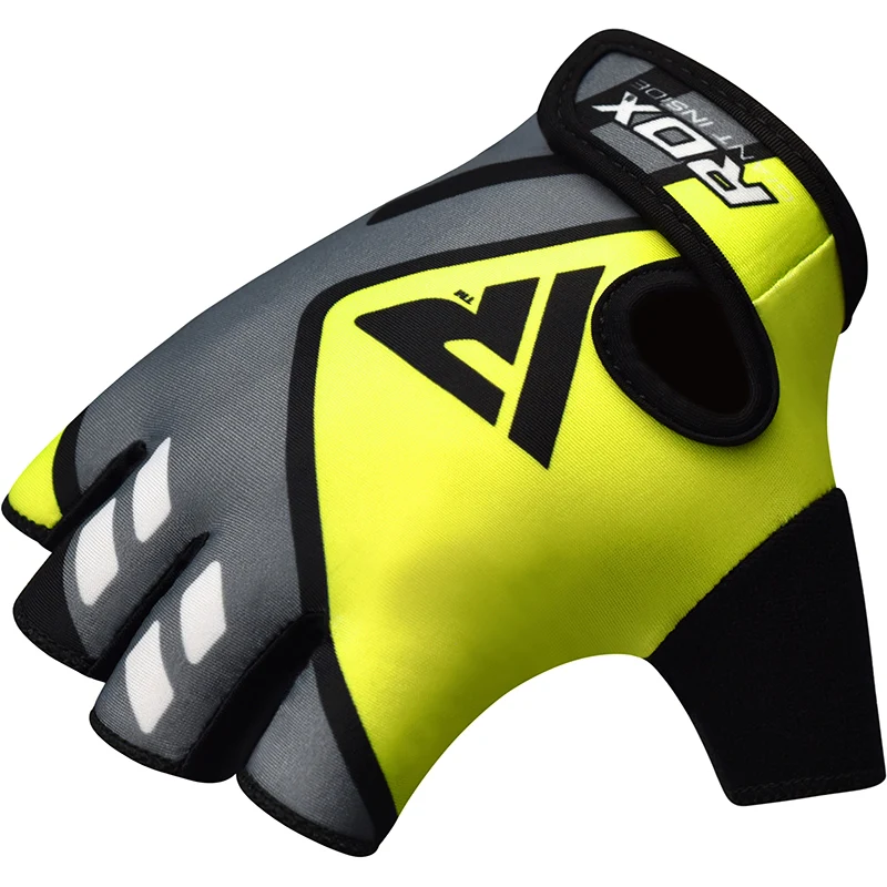 RDX F3 Fingerless Weight Lifting Gloves - Image 3