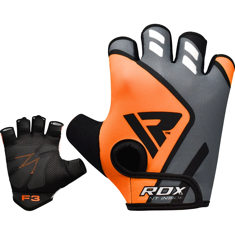 RDX F3 Fingerless Weight Lifting Gloves - Image 6