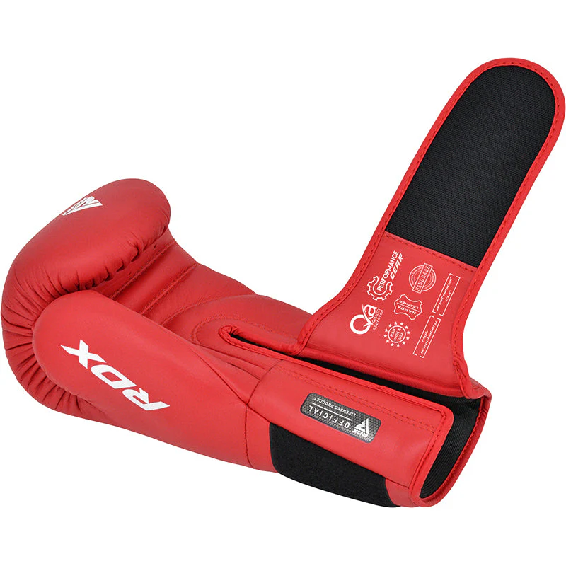 RDX IBA Boxing Gloves for Amateur Competitions Red - Image 4
