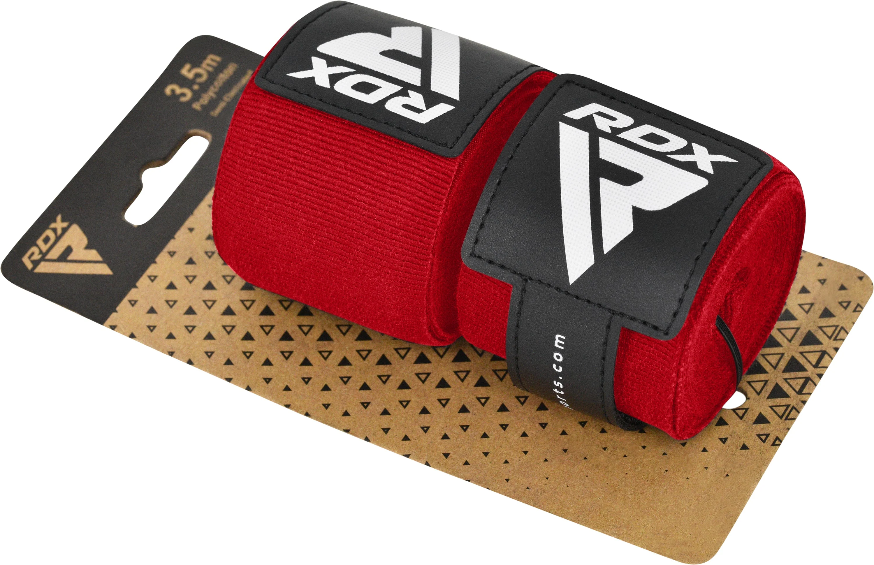 RDX IBA Boxing Hand Wraps Red - Image 5