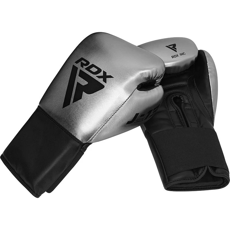 RDX J13 KIDS 8oz SILVER Boxing Gloves & Pads Set - Image 5