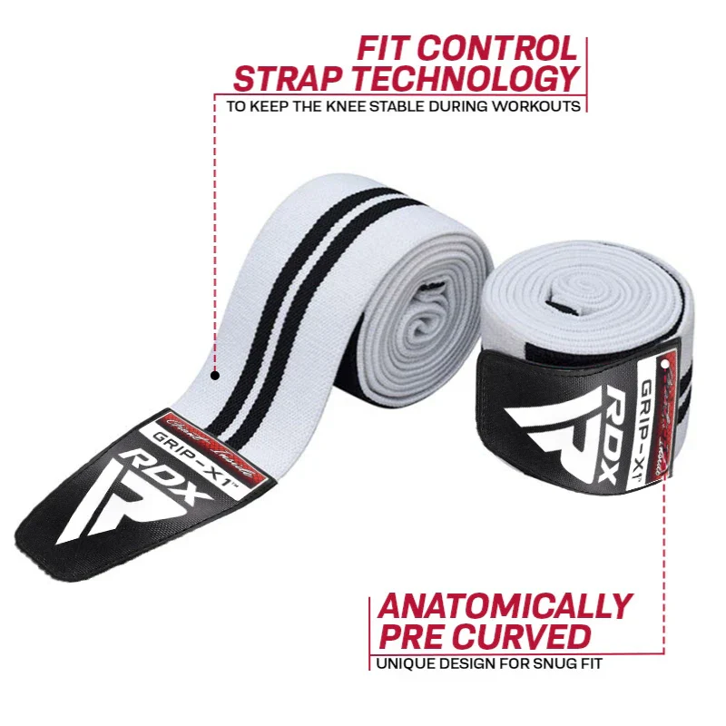 RDX K1 IPL & USPA Approved Knee Wraps For Power & Weight Lifting Gym Workouts Oeko-Tex Standard 100 Certified - Image 9