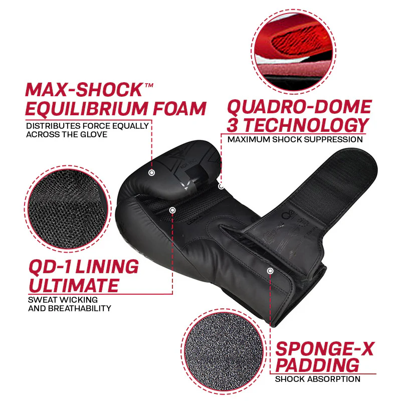 RDX F6 Kara Kids Boxing Gloves 6oz - Image 8