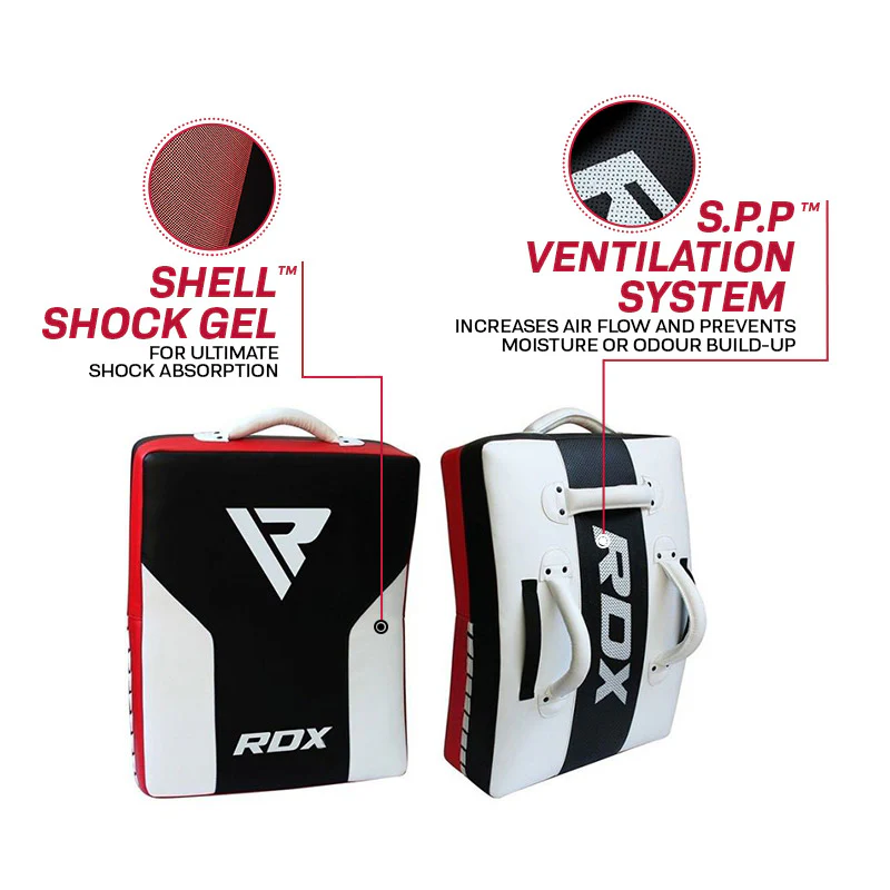 RDX T2 Curved Kick Shield with Grip Bars - Image 7
