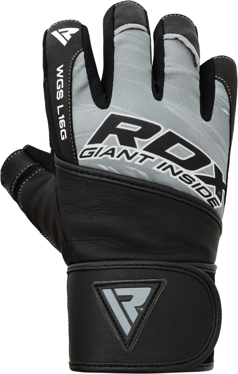 RDX L16 Gym Gloves with Wrist Strap - Image 4