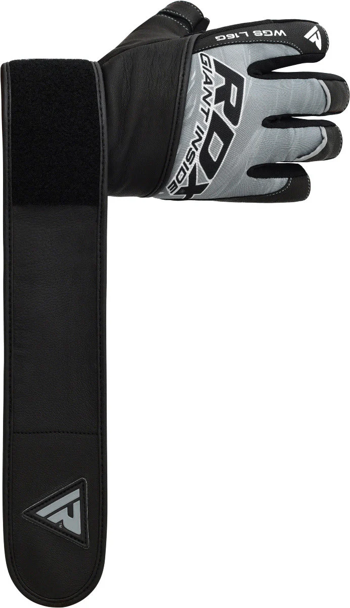 RDX L16 Gym Gloves with Wrist Strap - Image 5
