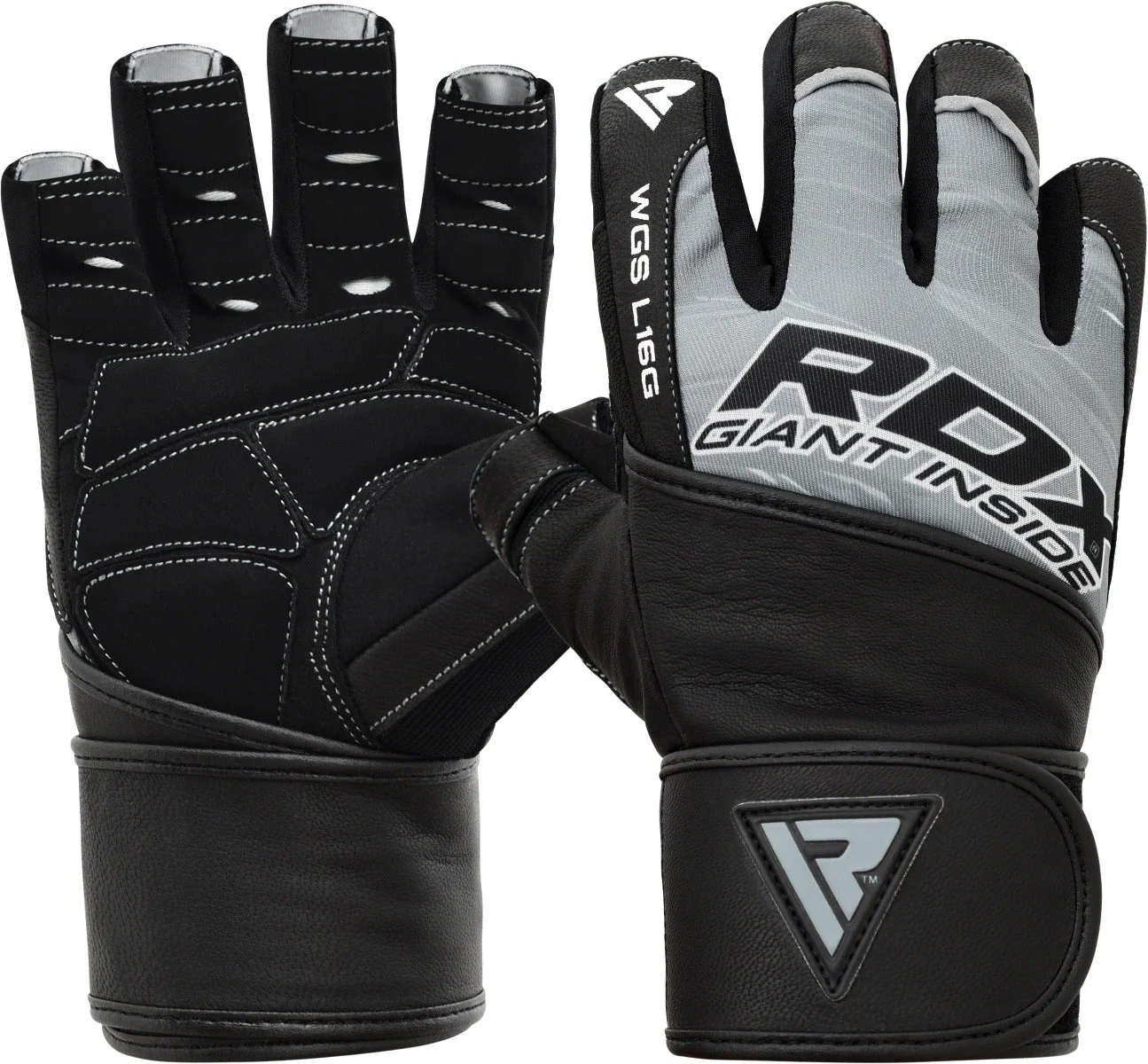 RDX L16 Gym Gloves with Wrist Strap - Image 6