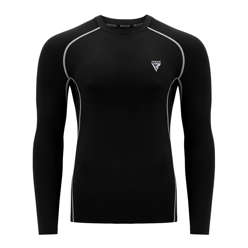 RDX L5 Long Sleeve Black Rash Guard - Image 2