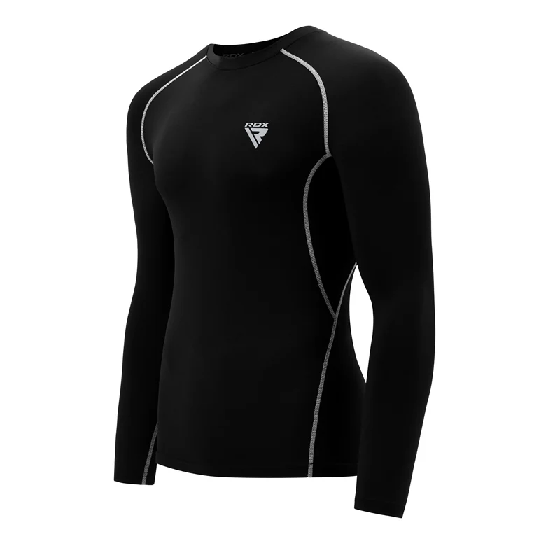 RDX L5 Long Sleeve Black Rash Guard - Image 4