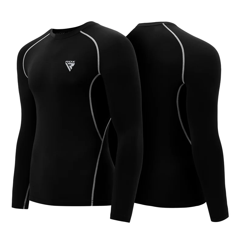 RDX L5 Long Sleeve Black Rash Guard - Image 5