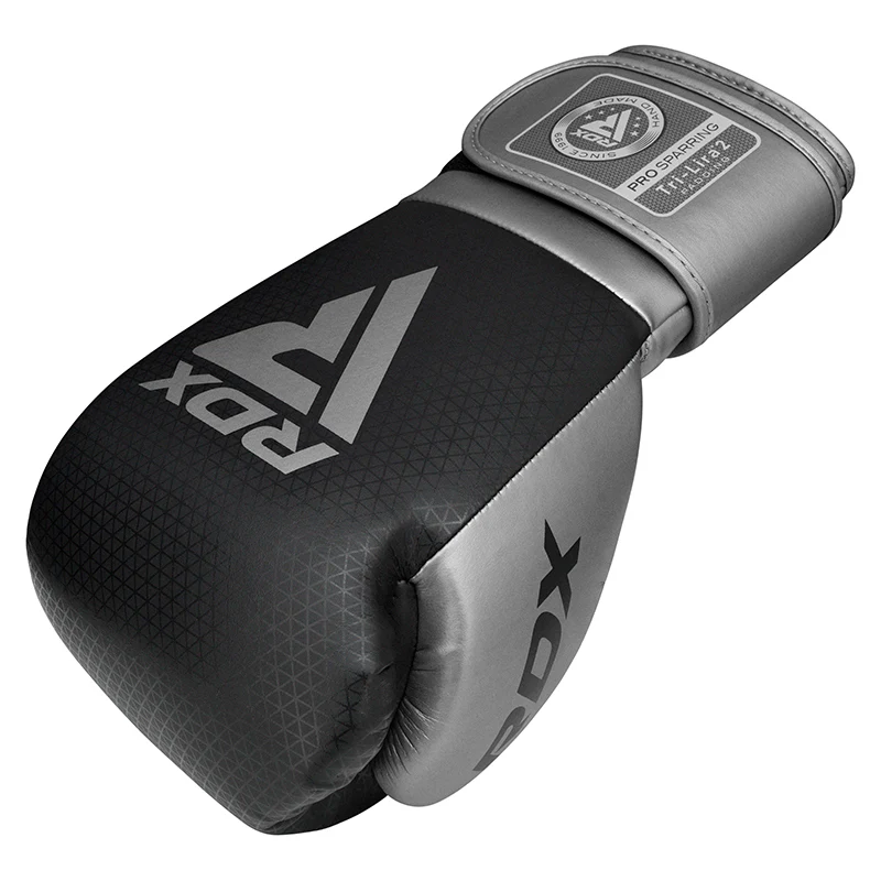 RDX L2 Mark Pro Sparring Boxing Gloves Hook and loop Black / Golden - Image 7