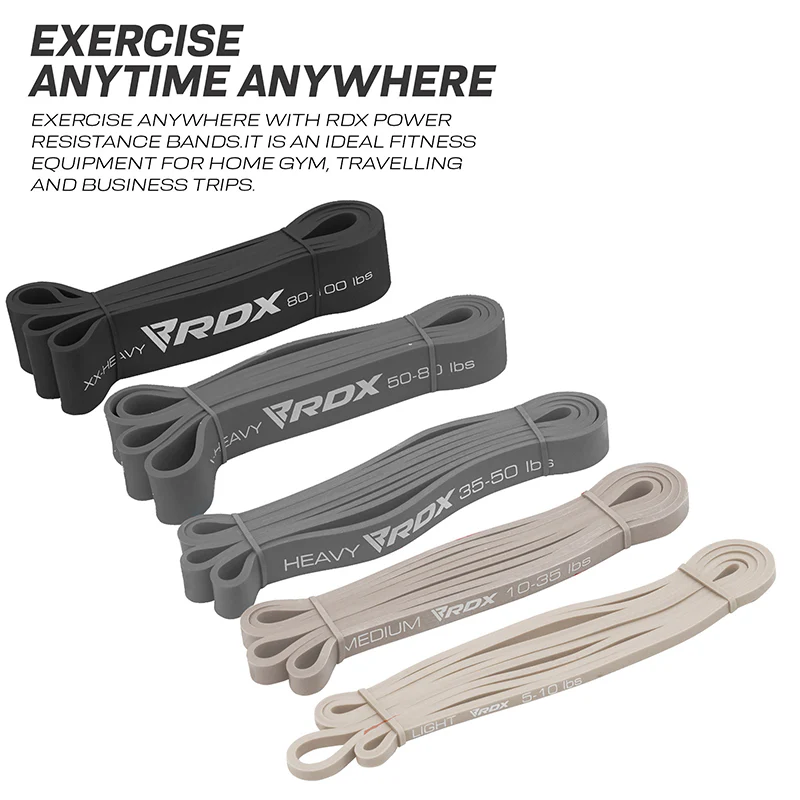 RDX MG 5-in-1 Pull Up Assist & Body Stretching Bands for Resistance Training - Image 5