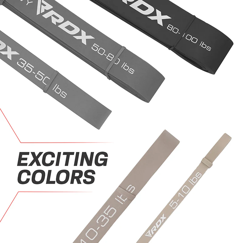 RDX MG 5-in-1 Pull Up Assist & Body Stretching Bands for Resistance Training - Image 6