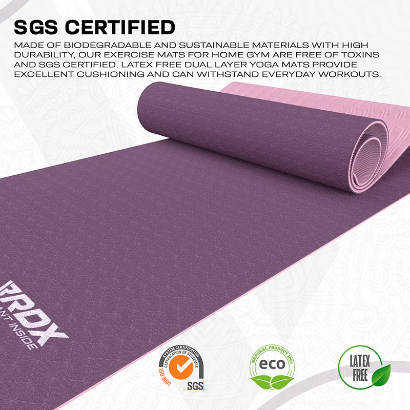 RDX MJ 6mm TPE Yoga Mat - Image 5