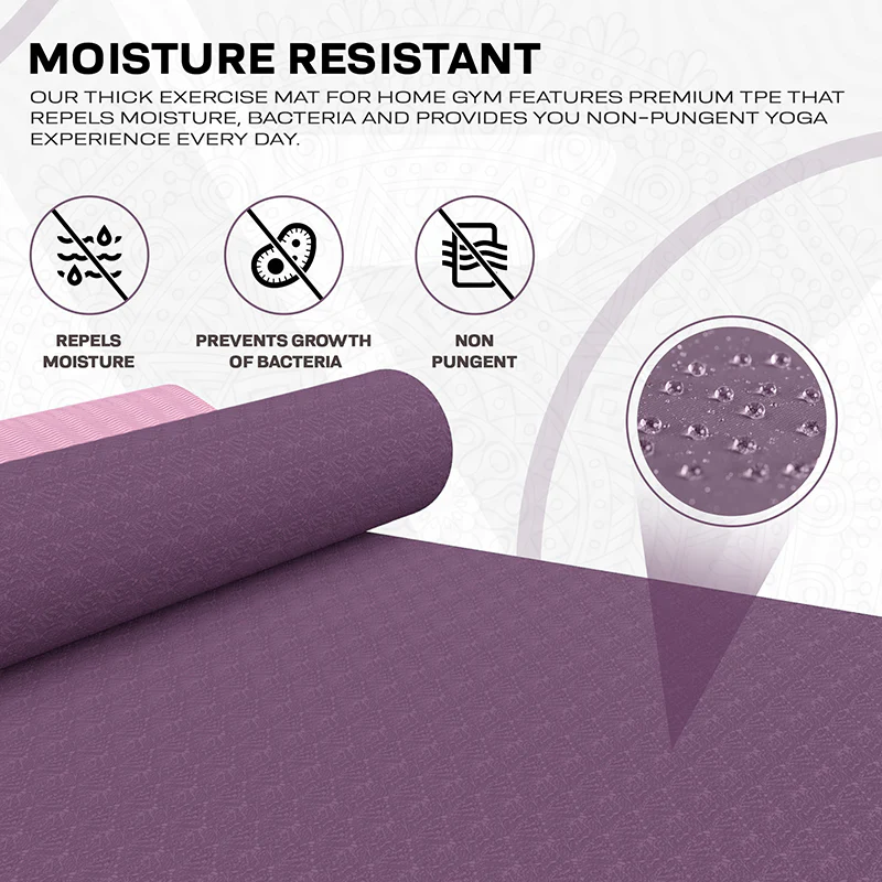 RDX MJ 6mm TPE Yoga Mat - Image 9