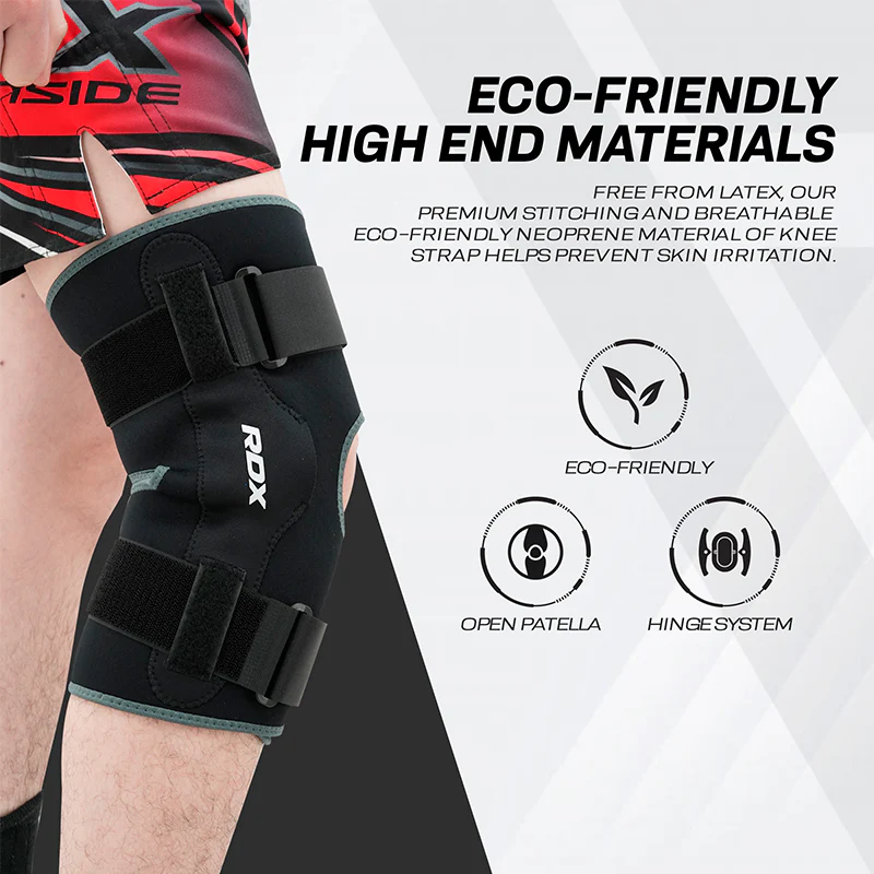 RDX NE FDA Approved Open Patella Brace for Knee Support with Angle Bracket - Image 3